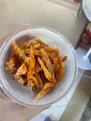 This is the untreated dried shrimp, usually stored in the freezer