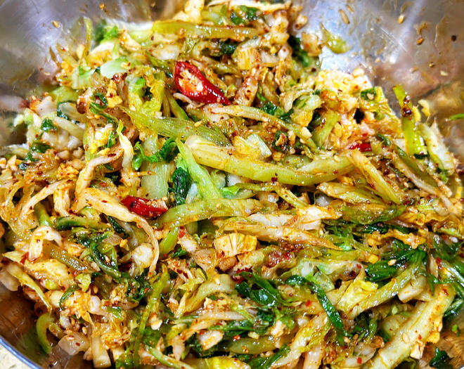 Pickled Spicy Chinese Cabbage