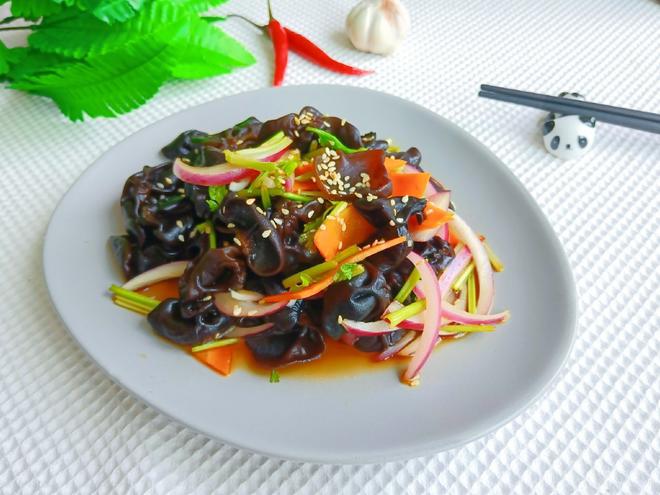 Fancy Cold Mixed Vegetables ~ Cold Mixed Black Fungus