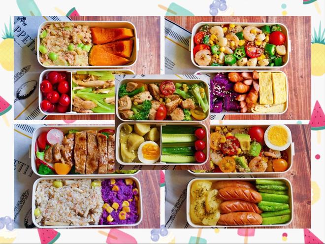 Salad Bento Box Collection for Office Workers 1️⃣