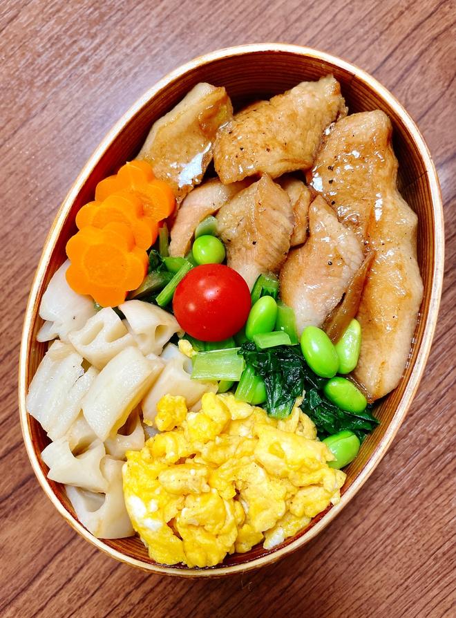 High School Student's Lunchbox - Teriyaki Pork Neck