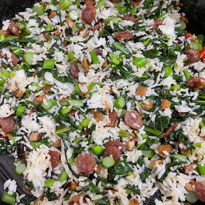 Chinese Broccoli Fried Rice (A Must-Have for Office Workers)