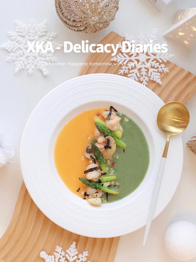 Family Michelin: Asparagus Shrimp Duo Soup, Christmas Limited Edition