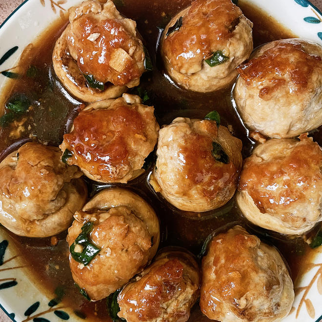 Super Easy Stuffed Enoki Mushrooms with Pork (15-Minute Quick Dish)