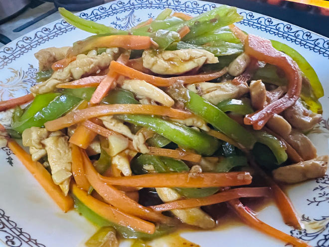 Fish-flavored Shredded Pork (Low-fat Version)