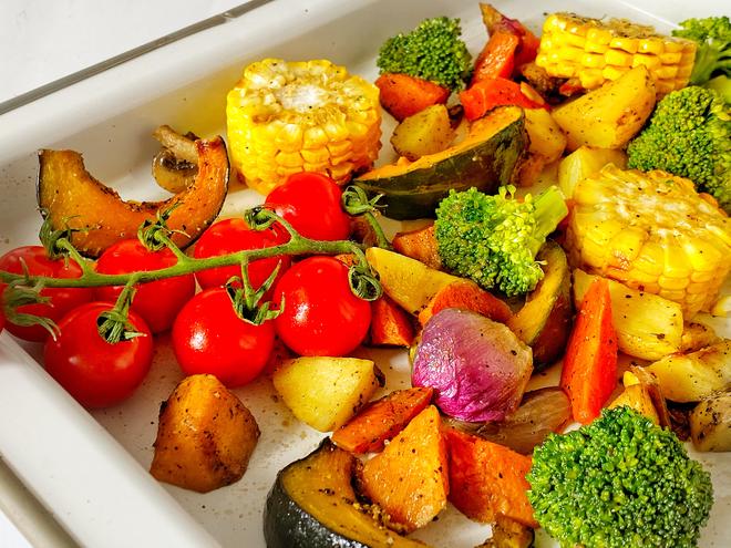 Low-calorie and Satisfying Roasted Vegetables | Delicious and Not Fattening