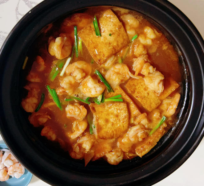 Shrimp Tofu Casserole