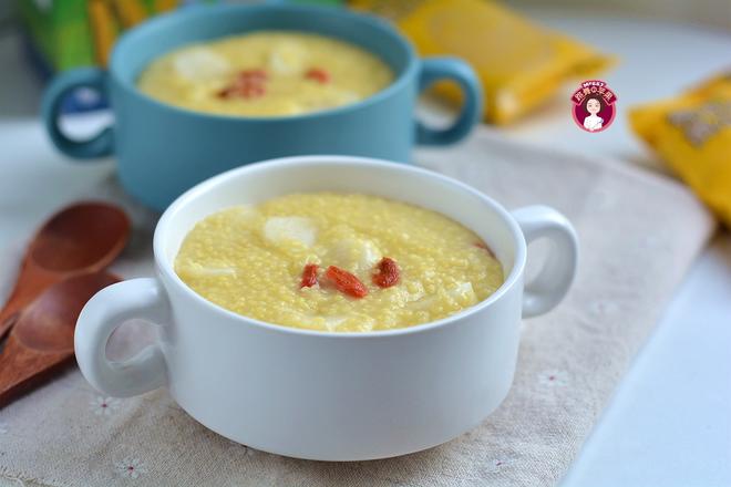 Thick Oil Millet and Yam Porridge