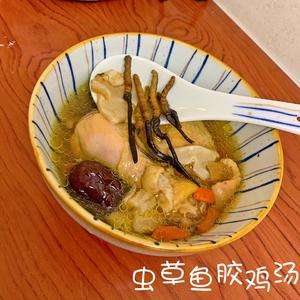 Cordyceps Fish Gel Chicken Soup