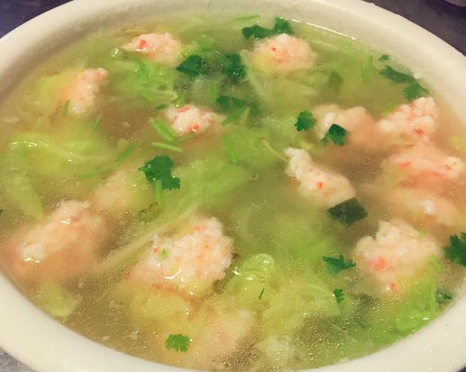 Chinese Cabbage Shrimp Ball Soup - Nourishing for Kidneys and Bones, Low-Fat, High-Protein, Suitable for Baby Food