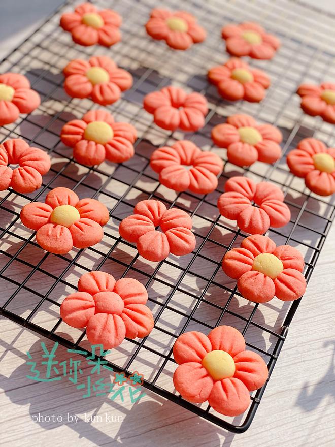 Flower-Shaped Cookies Inspired by Yi Yangqianxi's Little Red Flower