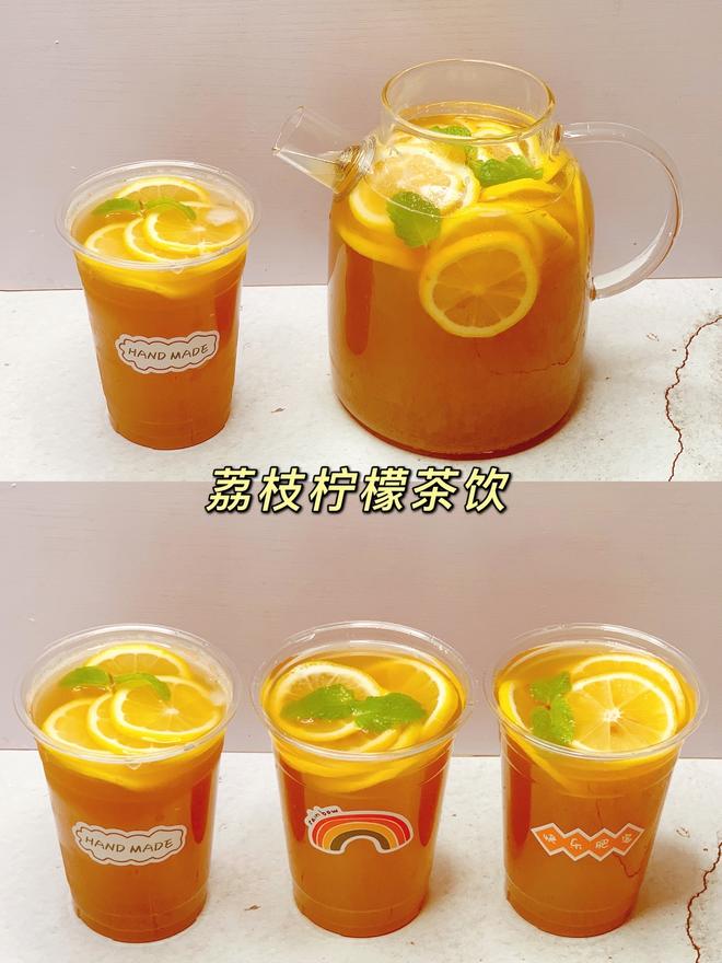 Homemade Summer Refreshing Drink! Super Delicious Lychee Lemon Tea