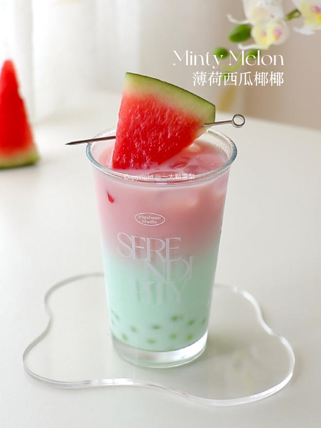 Mint Watermelon Coconut Drink 🍉 - A Refreshing Summer Beverage