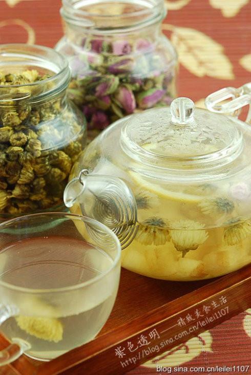 Chrysanthemum and Rose Floral Fruit Tea