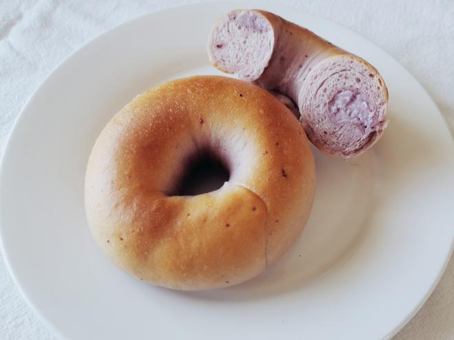 Low Sugar, Low Oil‼️ One Rise‼️ Blueberry Cheese Bagels