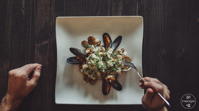 Delicious Shellfish Party | Italian Seafood Risotto