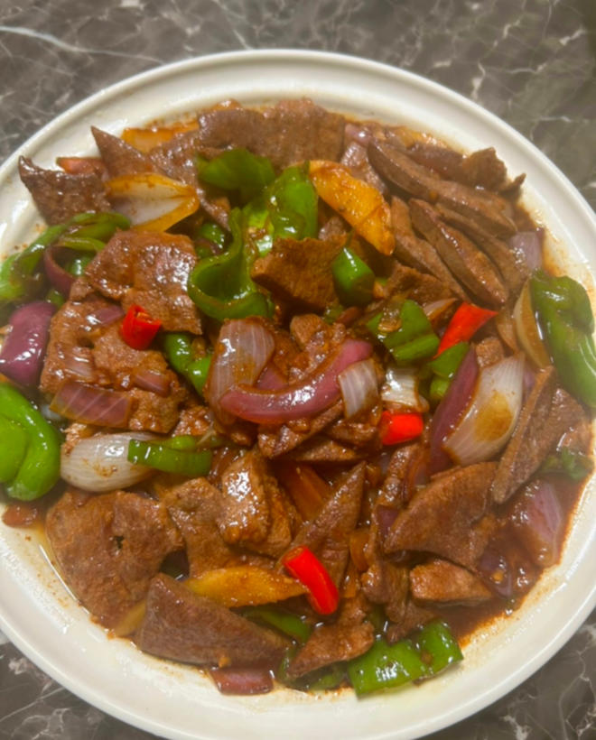 Stir-Fried Pig Liver