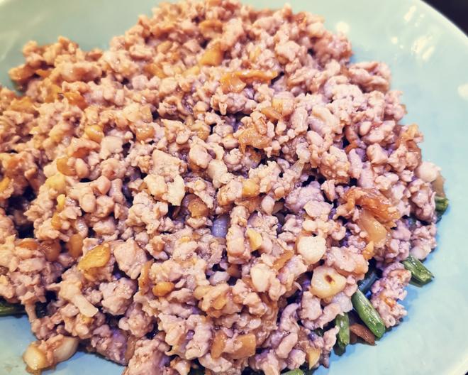 A Delicious Dish That's Irresistibly Good! Perfect for Boosting Your Appetite! <Stir-fried Green Beans with Minced Pork> Easy Homemade Recipe~