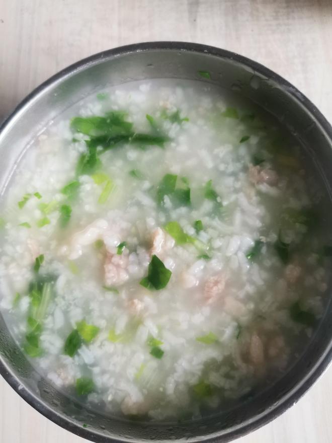 Tender Vegetable and Lean Meat Congee