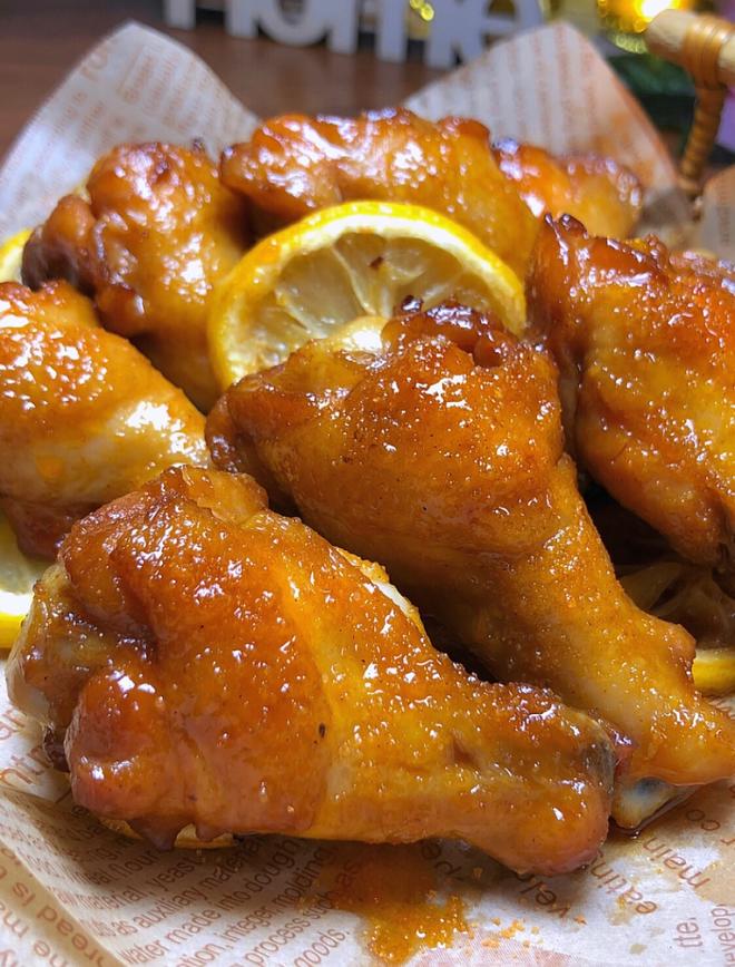 Incredibly Delicious Honey Glazed Orleans-Style Baked Chicken Wings❗️So Amazing❗️