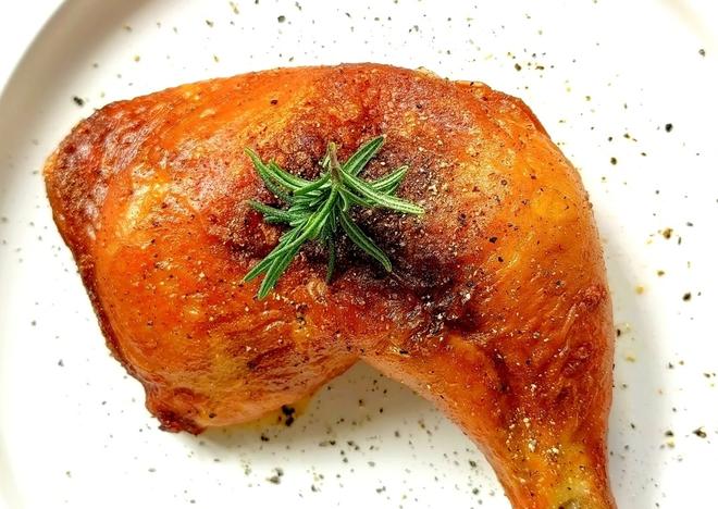 Air Fryer Salt-Baked Chicken Legs