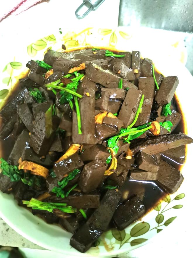 Stir-Fried Sheep's Blood - Classic Shandong Dish