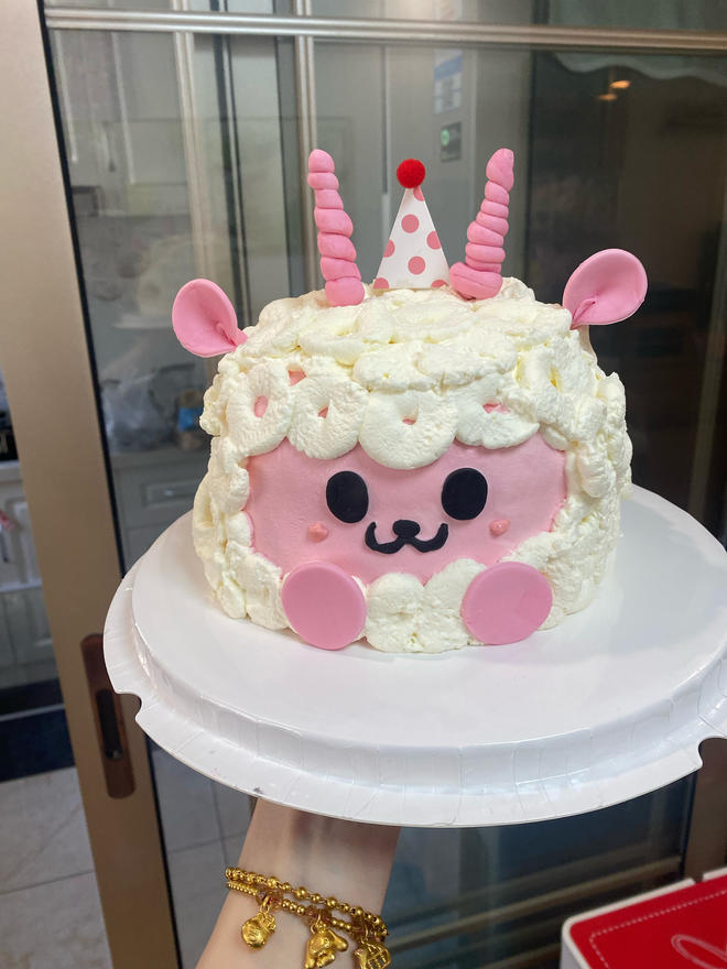 Super Cute Sheep Cake 🐑｜The Perfect Cake for Aries ♈️ is Here‼️