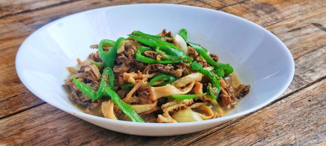 Stir-Fried Morel Mushrooms