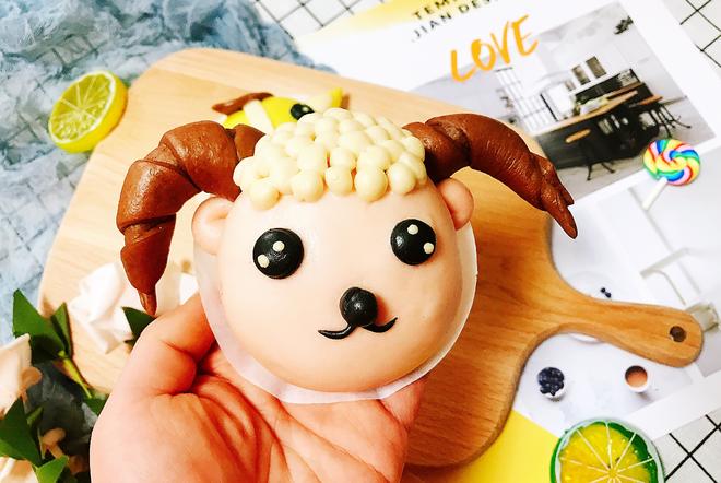 Original Sheep Steamed Bun from the Chinese Zodiac