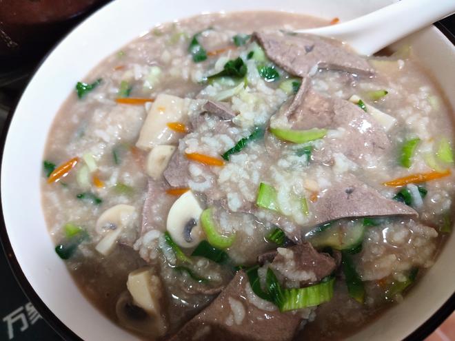 A Bowl of Delicious Pig Liver Congee