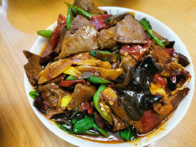 Spicy Stir-Fried Pork Liver - An Iron-Rich Rice Booster