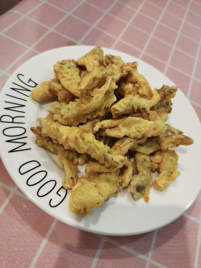 Fried Mushrooms (Tastes Like Fried Pork Tenderloin)