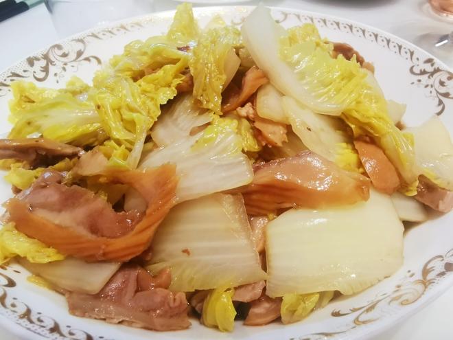 Mustard Pork Tripe Salad with Chinese Cabbage