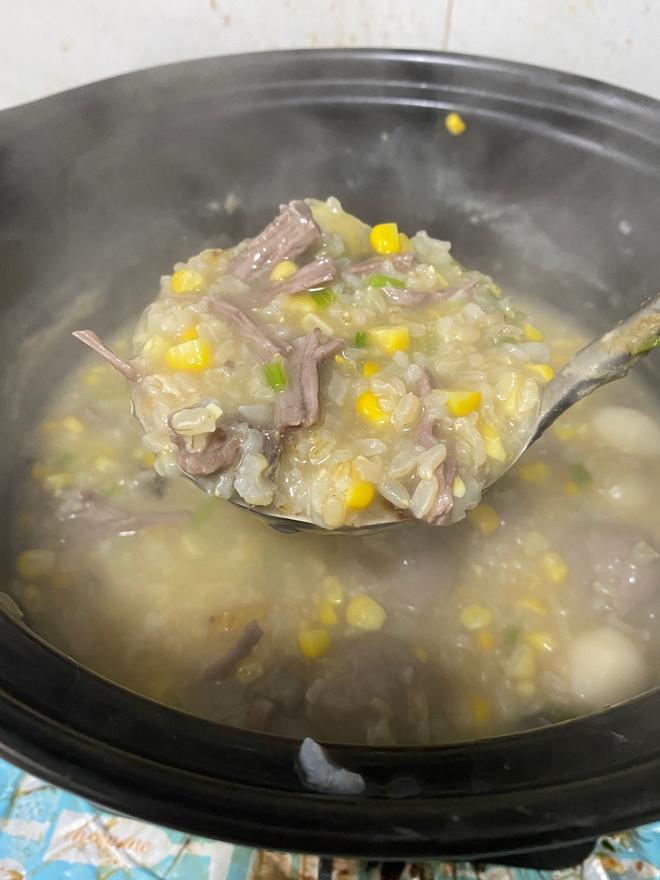 Beef and Century Egg Multigrain Congee