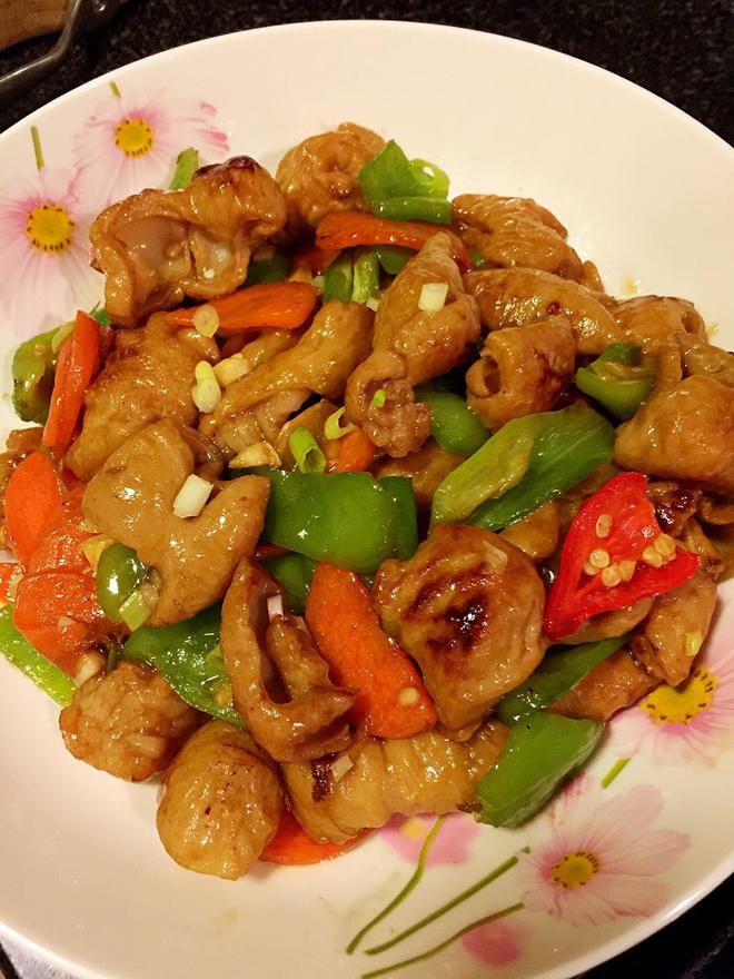 Stir-Fried Pig Intestines