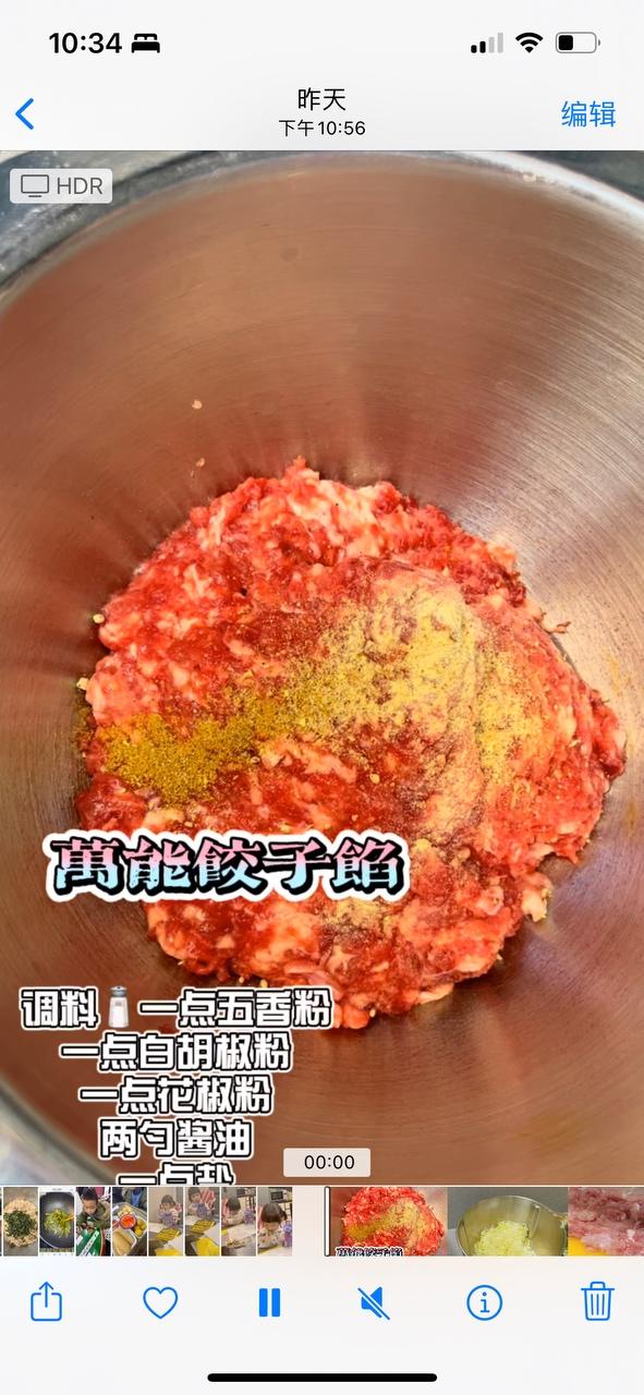 Universal Dumpling Filling