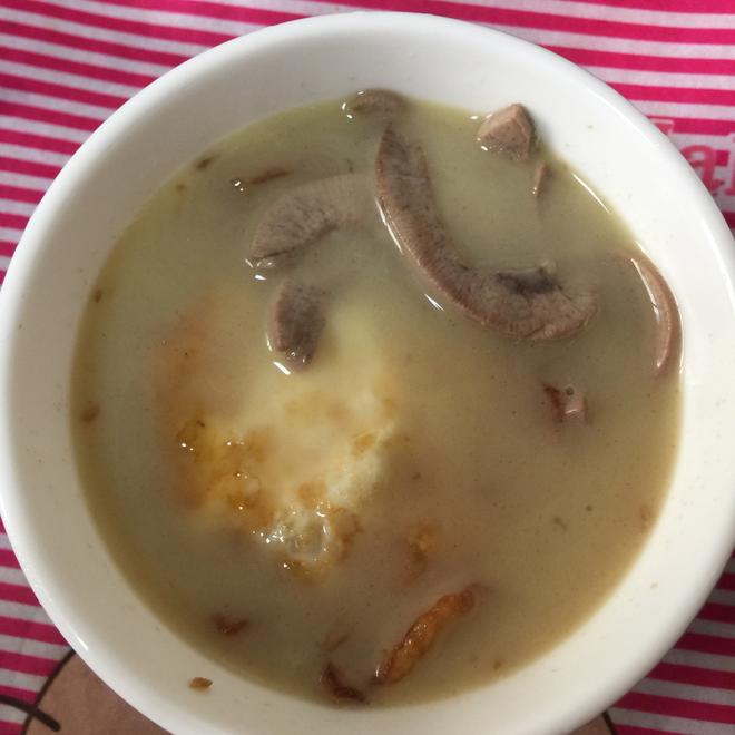 Pig Kidney and Egg Soup