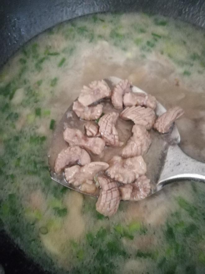 Green Onion Pork Kidney Soup - Lazy Version