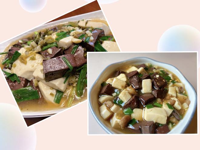 Two Cooking Methods for Pig Blood Tofu