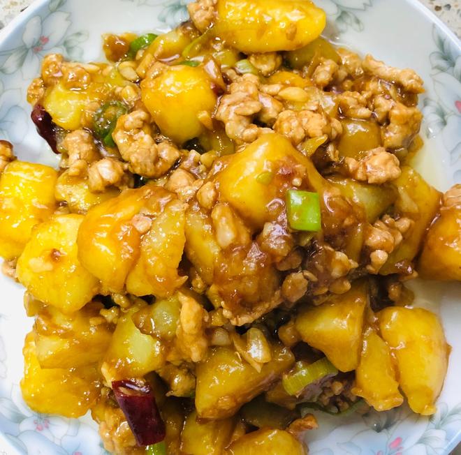 Homemade Minced Pork and Potatoes