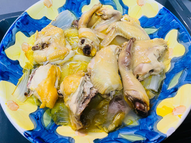 Steamed Young Chicken