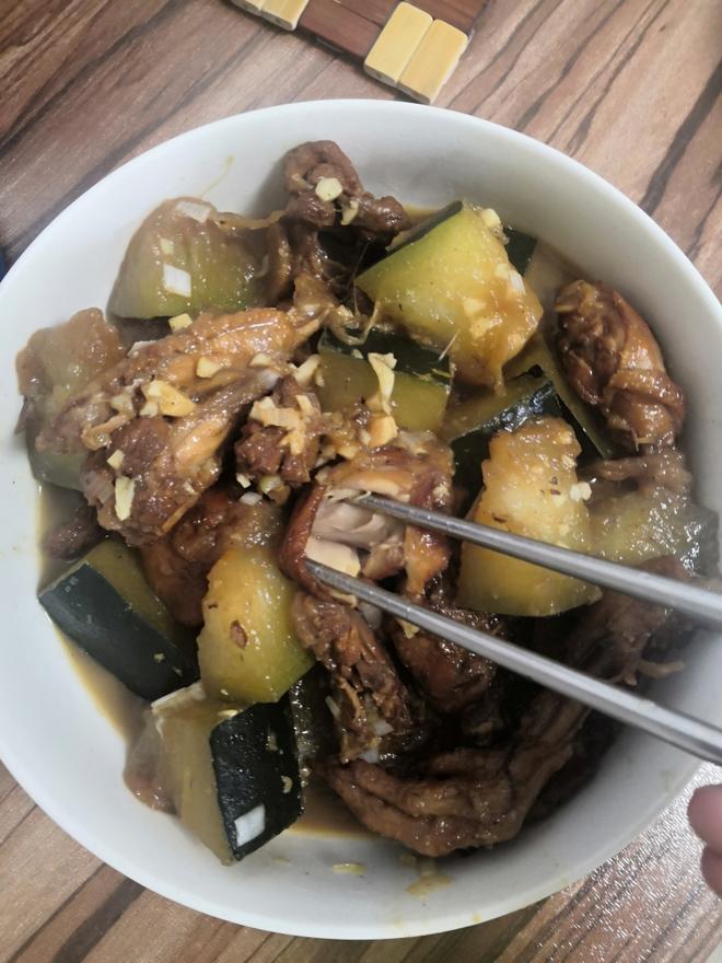 Winter Melon Stewed with Young Chicken