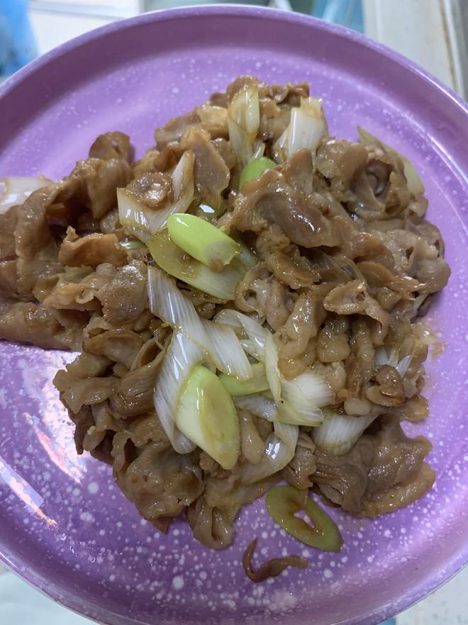 Stir-Fried Lamb with Leek