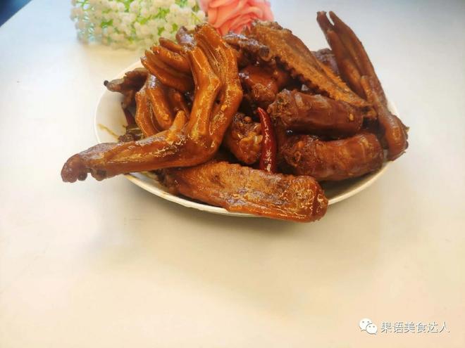 Delicious Braised Duck Feet, Wings, and Neck