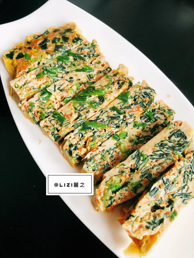 Spring Liver Nourishment: Spinach Carrot Egg Cake