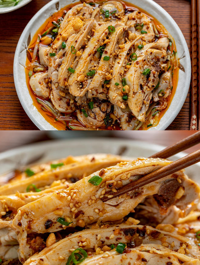 Authentic Sichuan Style [Mouthwatering Chicken], Easily Made at Home!