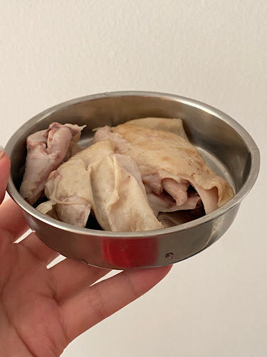 Poached Chicken (Saltwater Chicken Thigh)