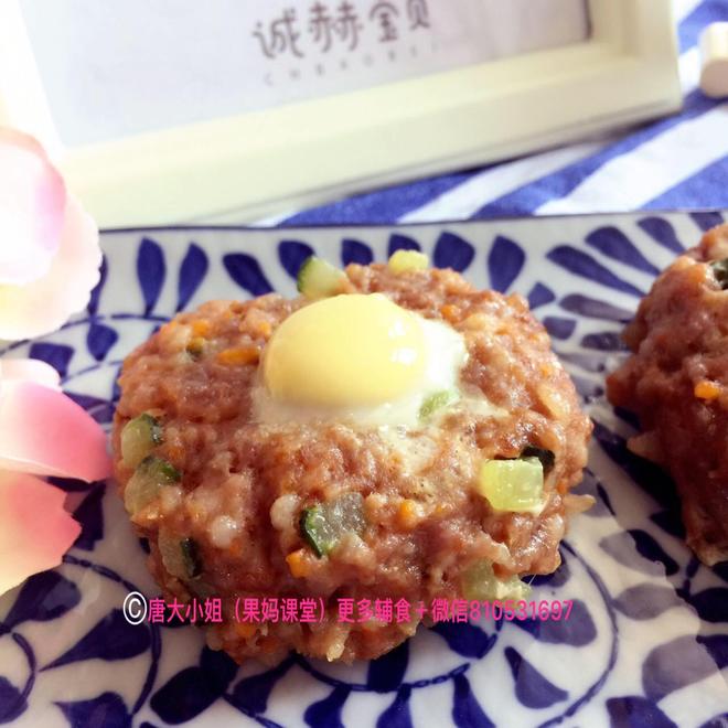 Minced Meat Quail Egg Patty