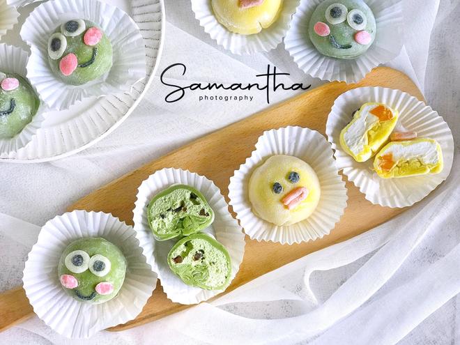 Summer Mini Desserts | Frog & Sally Chicken Shaped Snow Mochi (Part 1)