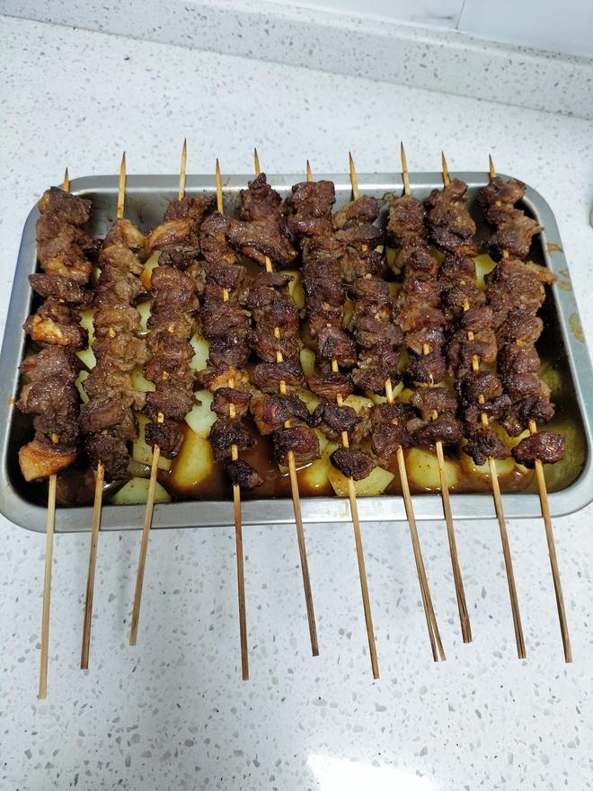 Grilled Donkey Meat Skewers